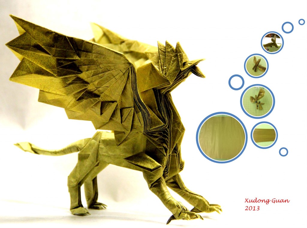 Gryphon by Xudong Guan - Created at the 2013 UC Mini Maker Fest
